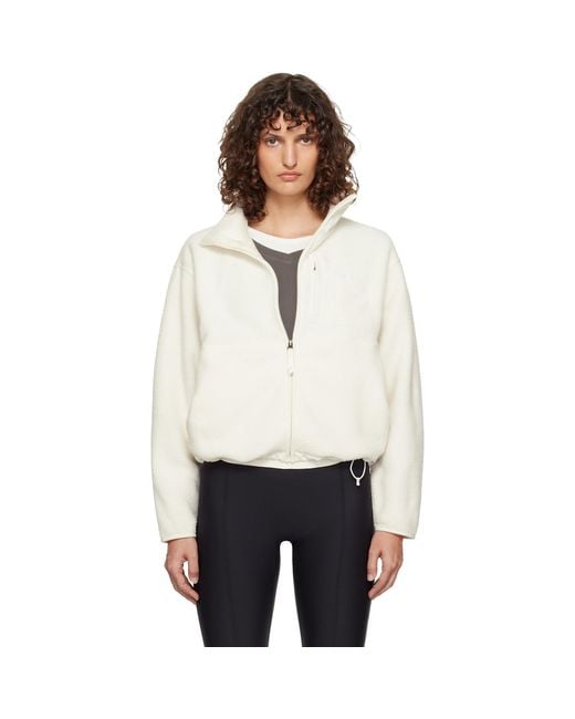 The North Face White Off- Yumiori Off Peak Full-Zip Jacket