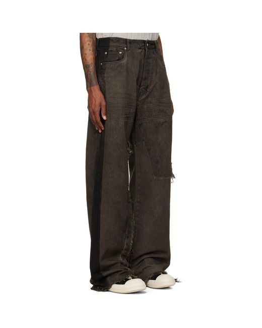 Rick Owens Gray Tower Combo Geth Jeans for men