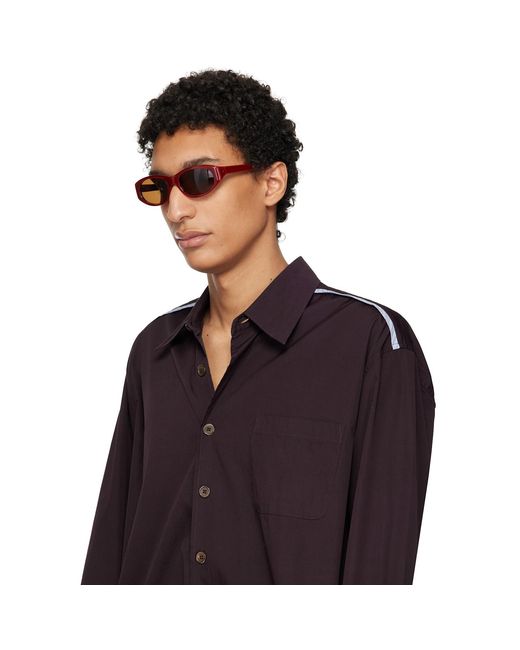 Our Legacy Black Unwound Sunglasses for men