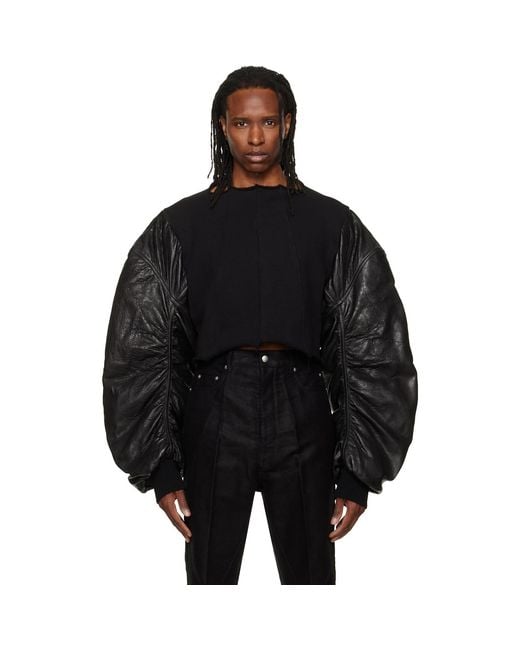 Rick Owens Black Tower Secchia Jacket for men