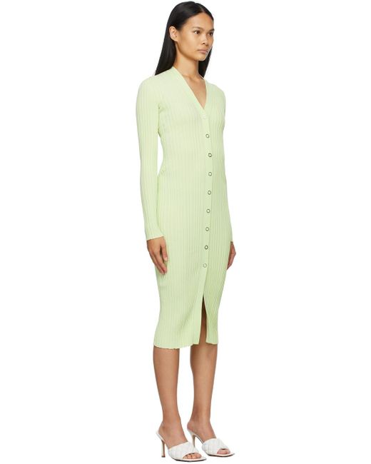 Dion Lee Synthetic Float Dress in Mint 