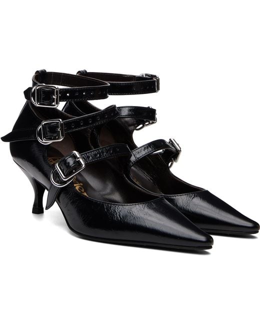 Vivienne Westwood Black Napoli Kitten Heels