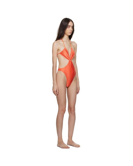 DOS SWIM Black Ssense Exclusive Kisa One-Piece