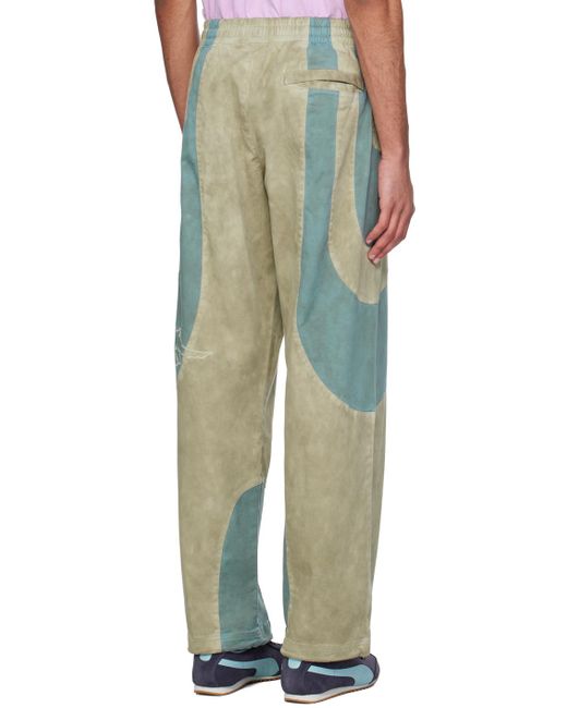 Pantalon de survêtement vert et bleu édition puma Kidsuper pour homme en coloris Green