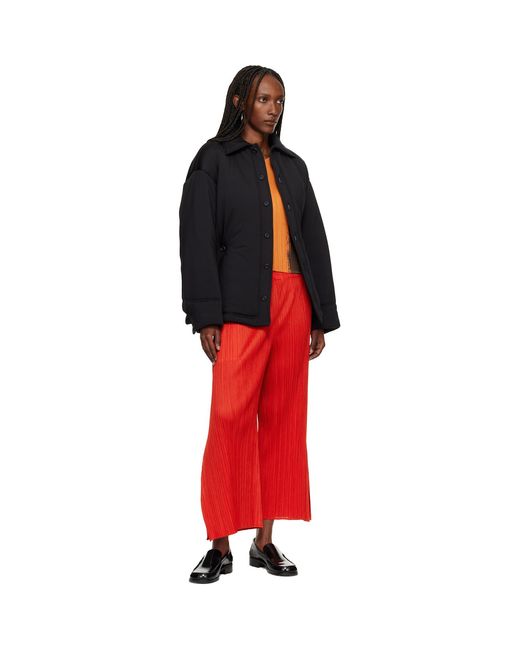 Issey Miyake Black Pumped-T Jacket