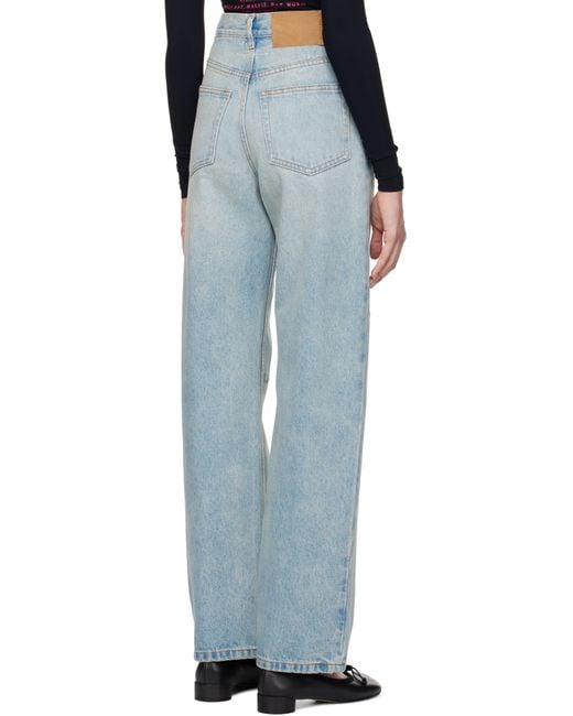 MM6 by Maison Martin Margiela Black 5 Pocket Jeans