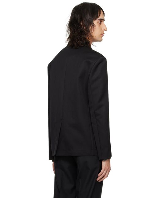 メンズ Dries Van Noten ダブルジャケット Black