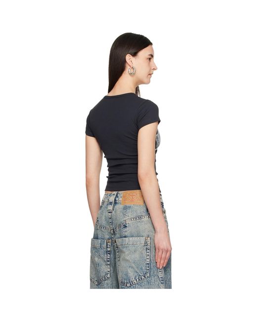VAQUERA Black Bra Baby T-Shirt