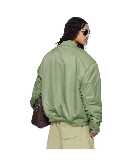 Pull Molletonné Unibomber Vert Lu'u Dan pour homme en coloris Green