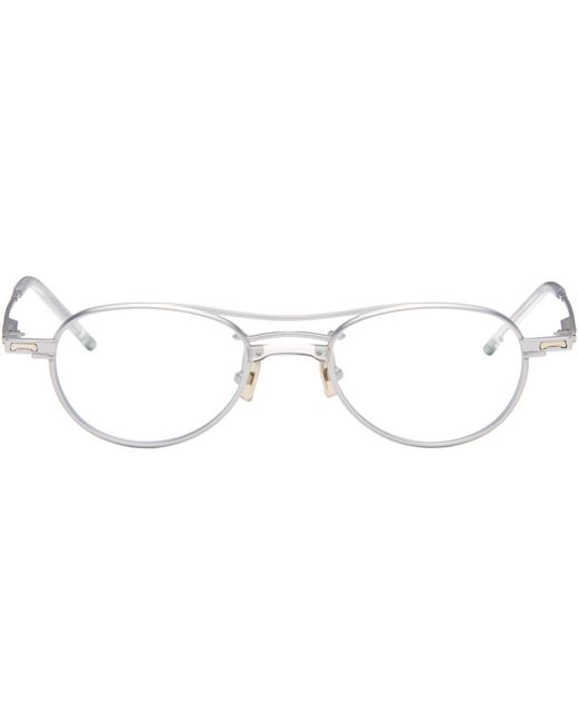 Maison Kitsuné Green A. Society Edition Hikari Clip-On Sunglasses for men