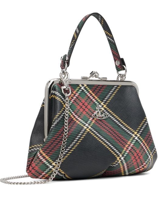 Vivienne Westwood Gray Granny Frame Bag