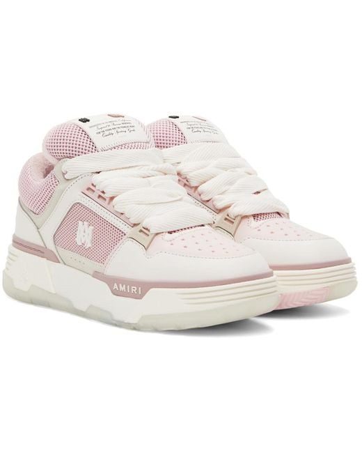 Amiri Black Pink Ma-1 Sneakers for men
