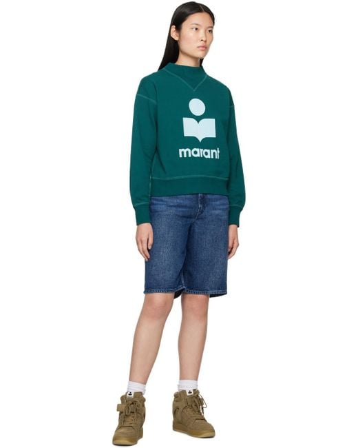 Isabel Marant Green Moby Sweatshirt