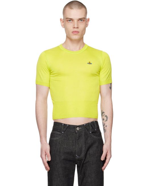 Vivienne Westwood Yellow Bea T-shirt for men