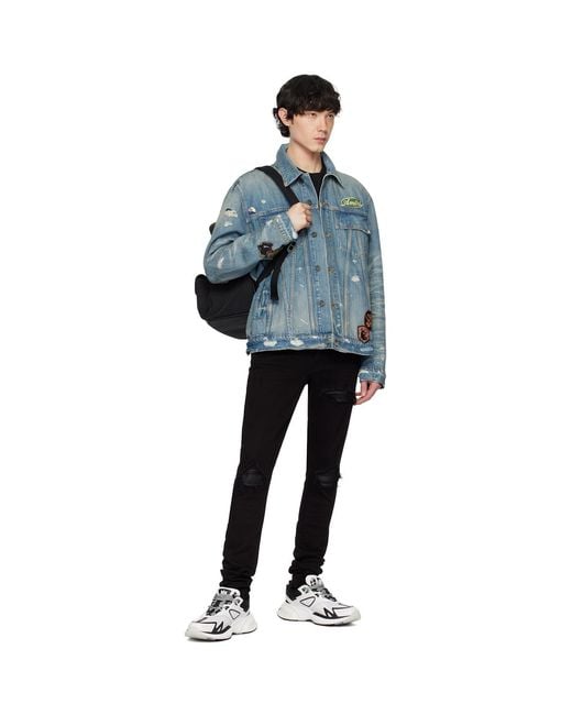 Amiri Black 'Ma' Runner Sneakers for men