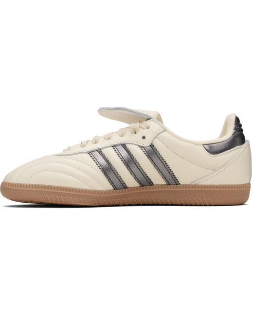 Adidas Originals オフホワイト＆ガンメタル Samba Lt スニーカー Black