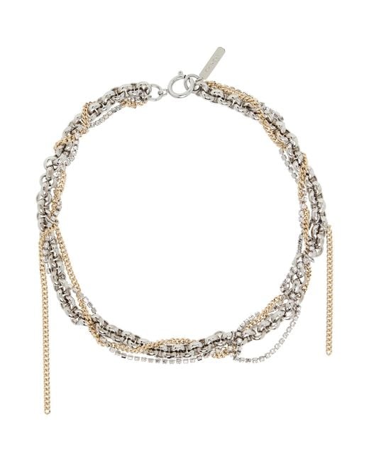 Justine Clenquet Metallic Celina Necklace