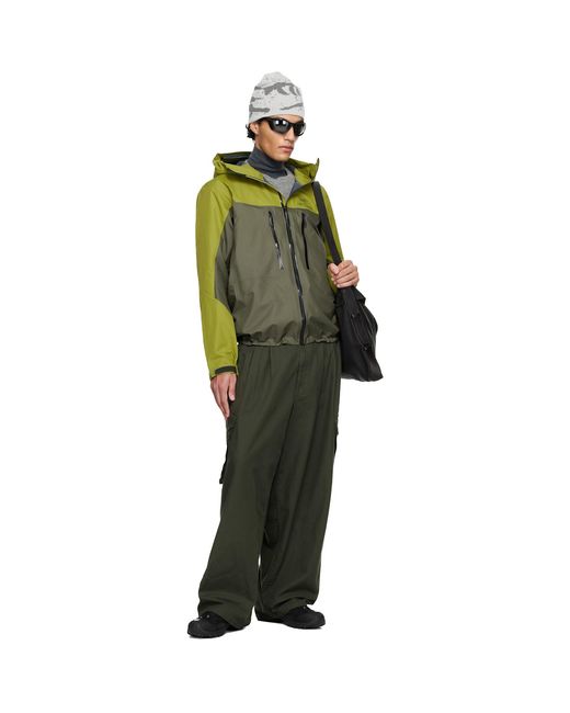 Arc'teryx Green Khaki Alpha Jacket for men