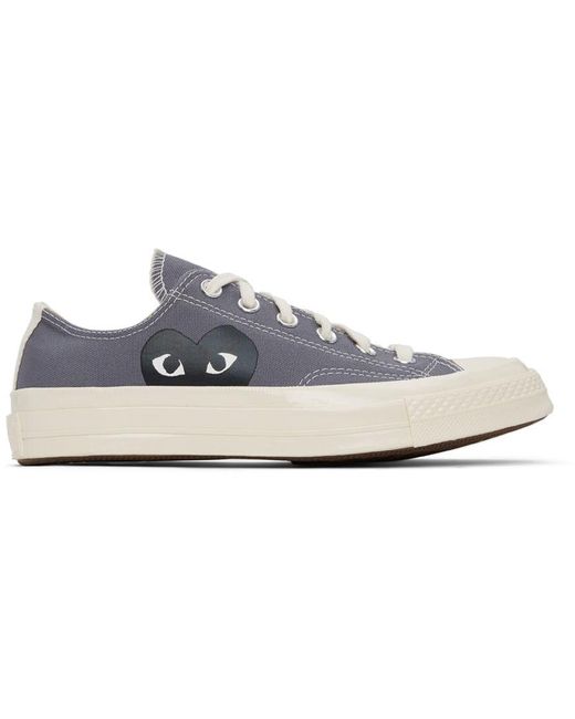 Baskets Chuck 70 Grises A Image Edition Converse COMME DES GARCONS PLAY pour homme en coloris Noir Lyst