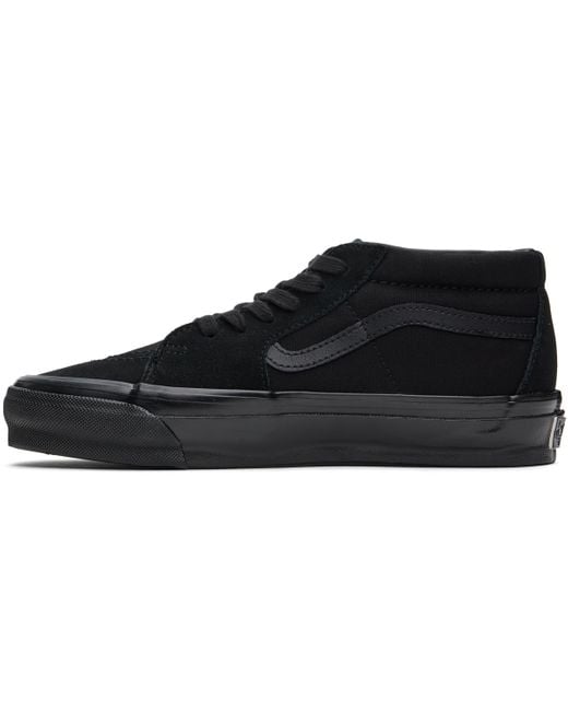 メンズ Vans ブラック Premium Sk8-Mid Reissue 83 スニーカー Black