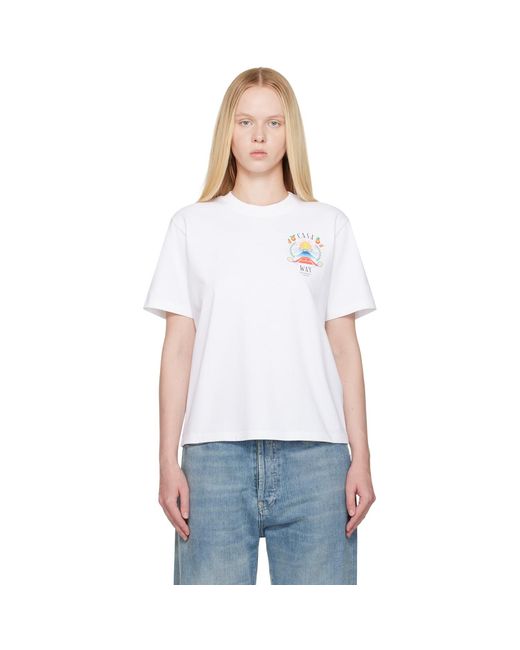Casablanca White Casa Way T Shirt