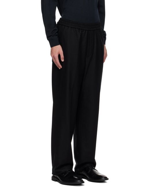 Boss Black Tapered-Fit Trousers for men