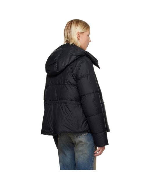 Canada Goose Black 'Tonal Label' Montgomery Down Jacket