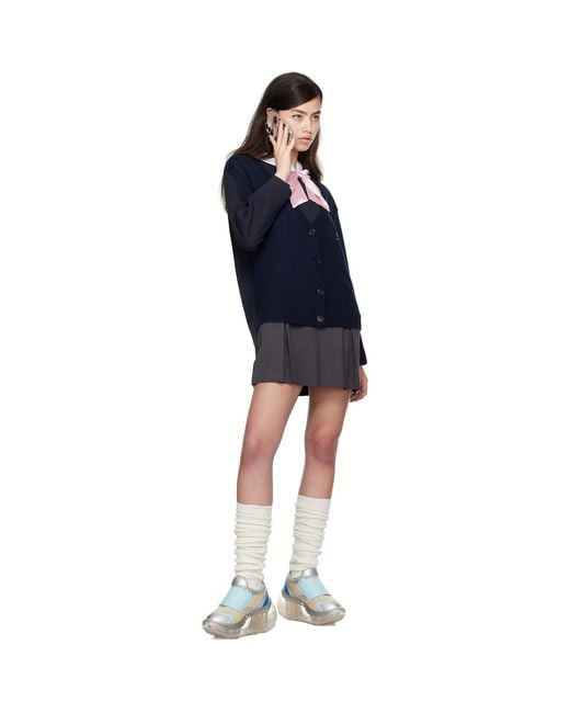 Im Sorry by Petra Collins Blue Ssense Exclusive Off- & Jennyfax Edition Bubble Sneakers
