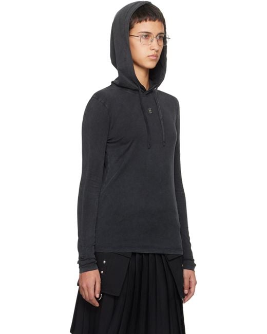 Givenchy Black Faded Hoodie