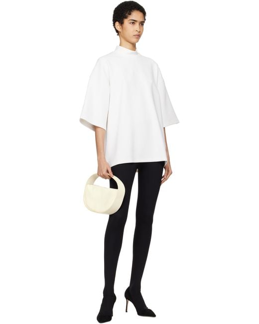 St. Agni Off- Petit Arc Bag in Black | Lyst Canada