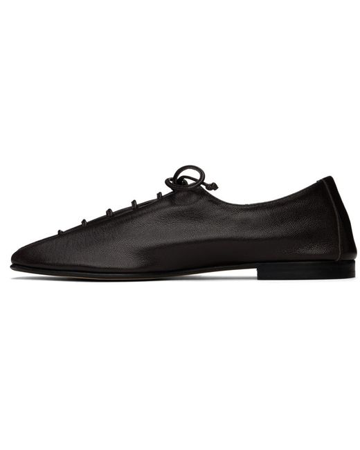 Chaussures oxford plegada noires en cuir poli Hereu pour homme en coloris Black
