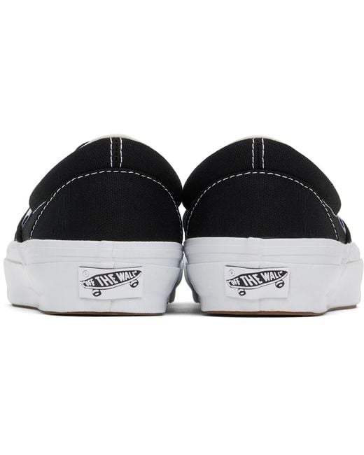 Vans Black Lx Slip-On Reissue 98 Sneakers for men