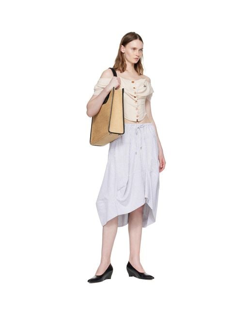Vivienne Westwood Natural Troy Tote