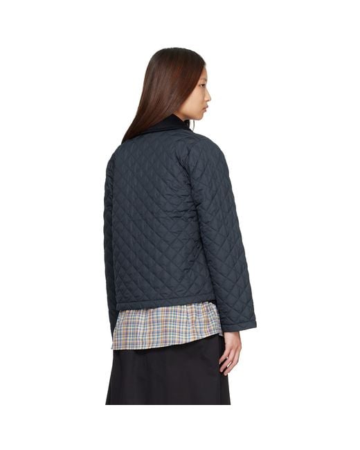 Barbour Blue Aylesby Quilted Jacket