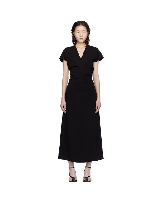Anine Bing Black Zadig Maxi Dress