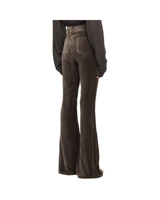 Rick Owens Black Concordians Bolan Bootcut Trousers