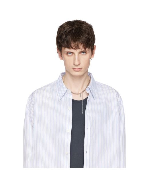 Justine Clenquet Black Richie Necklace for men