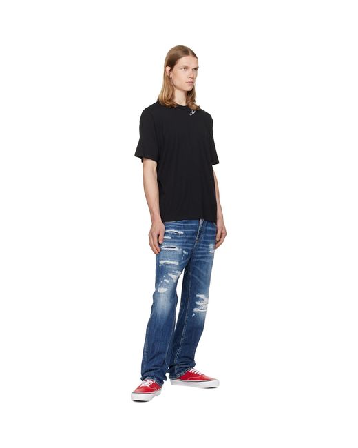 Amiri Black Script Jmodal Reg T-Shirt for men