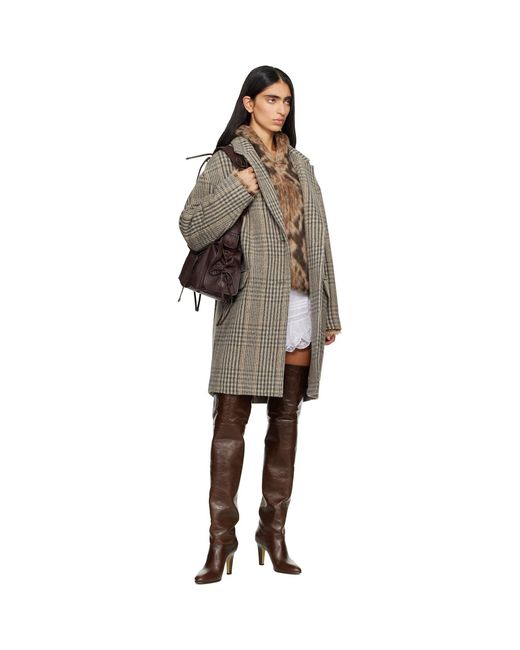 Isabel Marant Black Limiza Coat
