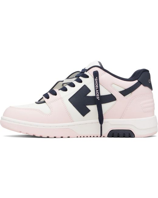 Off-White c/o Virgil Abloh Black 'Out Of Office' Calf Leather Sneakers for men