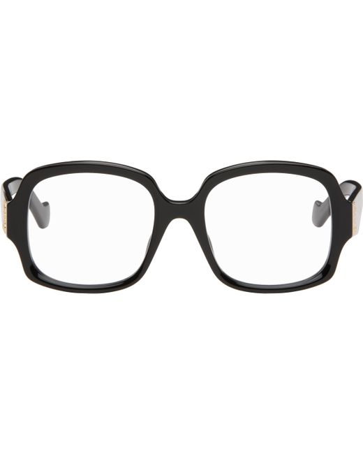 Loewe Black Anagram Square Glasses