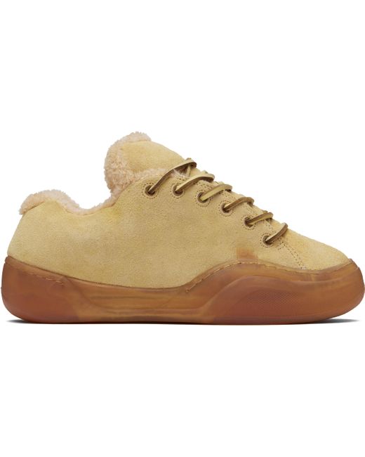 ERL Black Vamp Skate Sneakers
