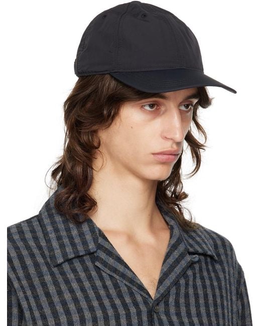 Our Legacy Blue Peached Nylon Cap for men