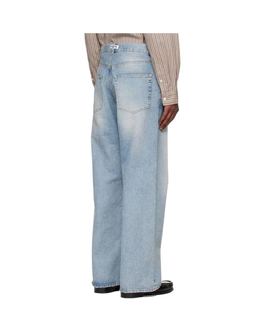 Hope Blue Loose-Fit Jeans for men