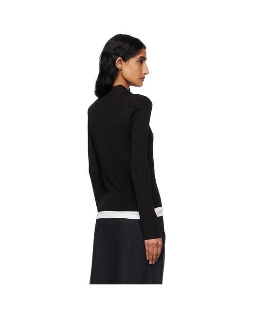 A.P.C. Black Mila Polo