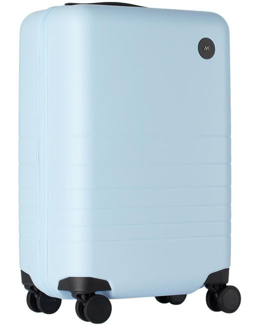 Monos Blue Carry-on Suitcase for men