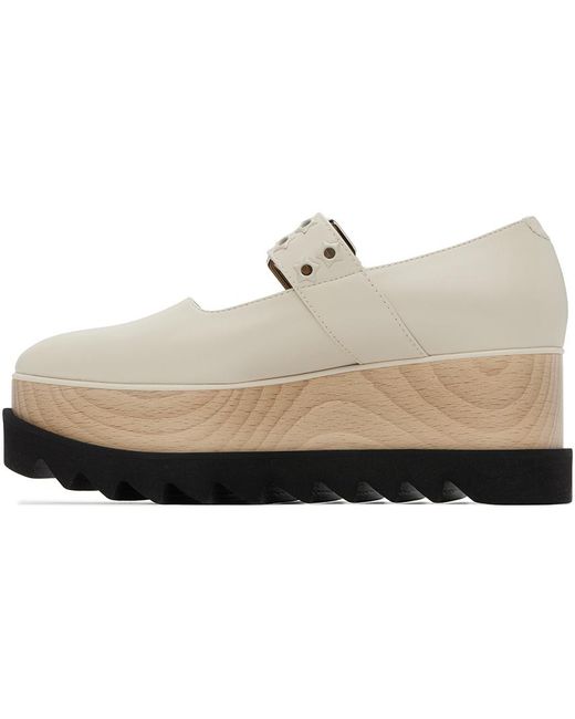 Stella McCartney Black Off- Elyse Star-studded Loafers