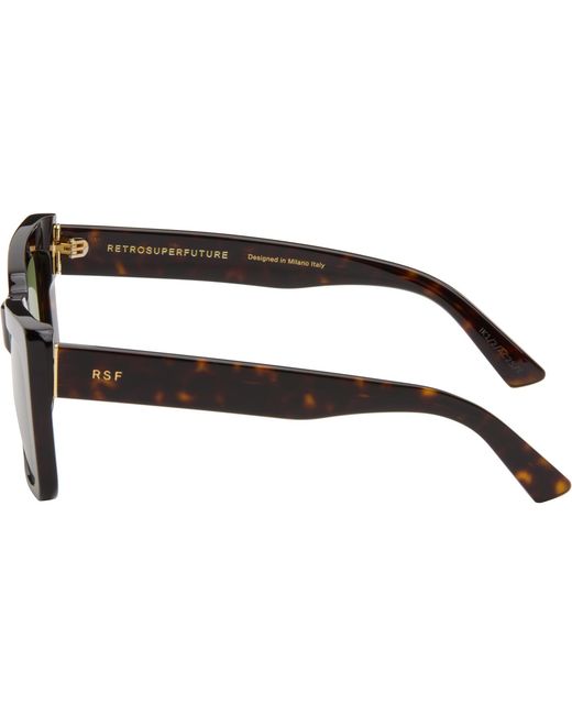 Retrosuperfuture Green Senta Sunglasses for men