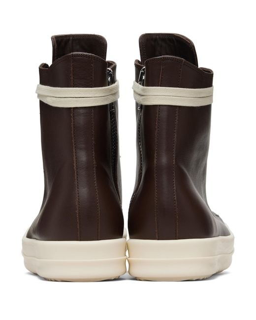 Rick Owens Black Temple Sneakers