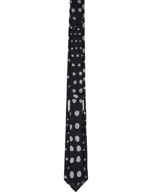 Vivienne Westwood Black & Silver Dots Tie for men